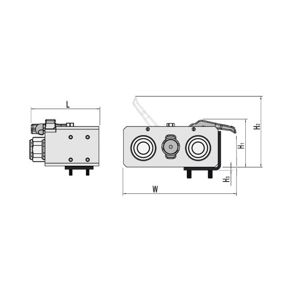 Multi-X Duo 25 Kupplungsplatte – Bild 2